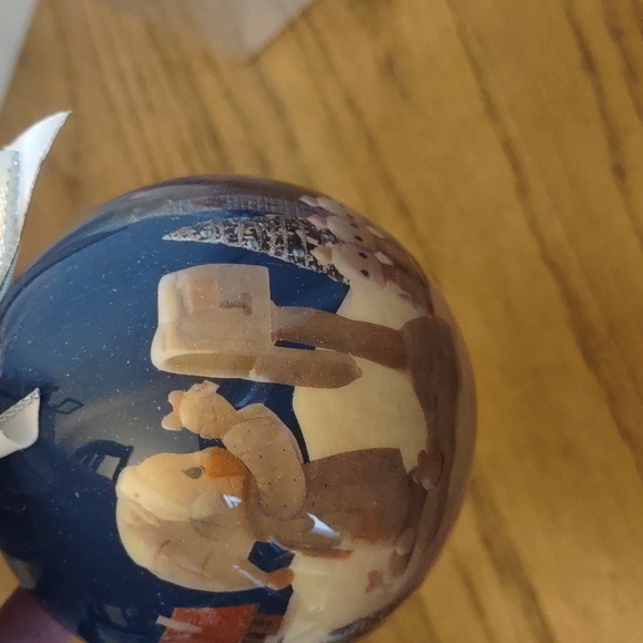 3 Vintage Precious Moments Round Ornaments - Picture 7 of 9